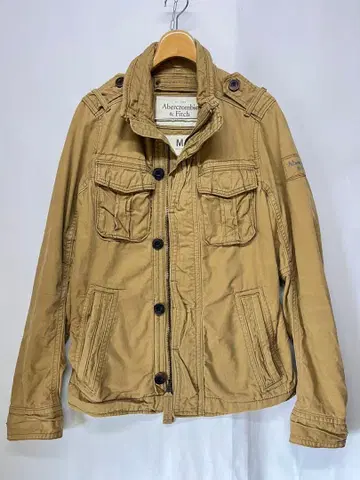 깨끗한 애버크롬비&피치 아바클로 M65형 밀리터리 자켓 사이즈 M