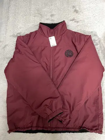 [ 새상품급 ] kutir 2WAY 리버서블 나일론 보아 블루종 보르도