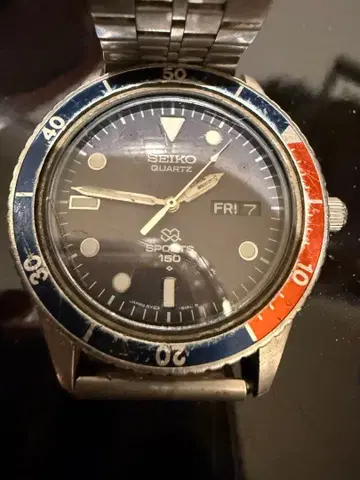 SEIKO 스포츠 150 쿼츠 손목시계