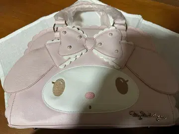 산리오 마이멜로디 페이스형 보스턴 백 미사용 새상품 레어품 백