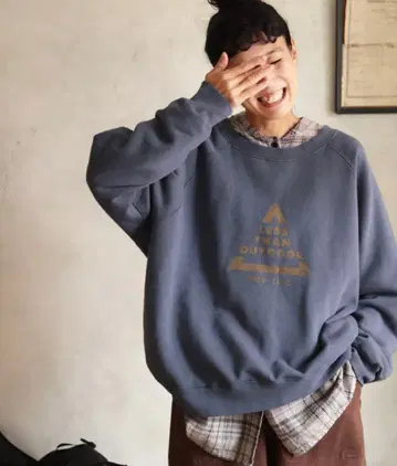 soulberry 야외 활동에서도 [개성]을 즐기는 질감 맨투맨