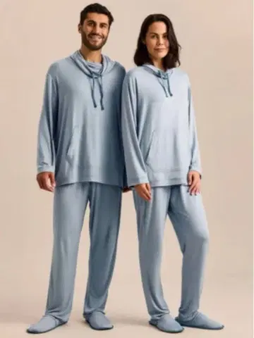 미사용 에미레이트 항공 어메니티 라운지웨어 S-M 2벌 세트