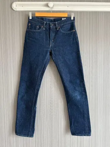 오어슬로우 초기 모델 화이트 택 orslow 107 슬림핏 데님 S1