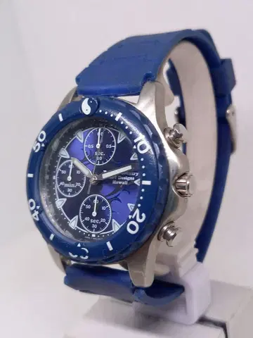 ORIENT 블루 손목시계 음양 크로노그래프