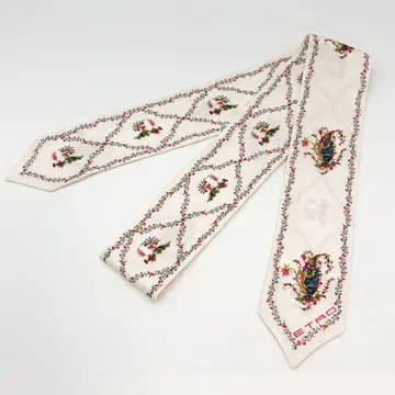 새상품급 ETRO 에트로 플라워 꽃무늬 리본 스카프