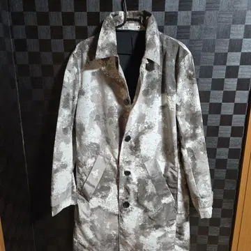 ZARA 카모플라쥬 스텐카라 코트 EUR S