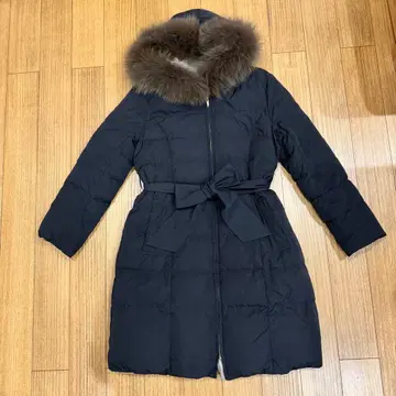 리버서블 아푸와이저 리셰 다운 롱 코트 블랙 베이지 2