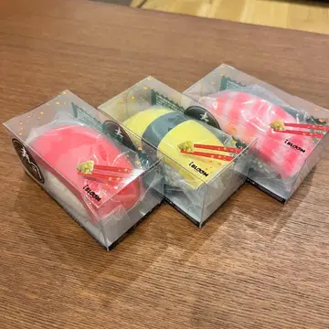 스시 블루 참치 연어 계란 세트 스퀴즈