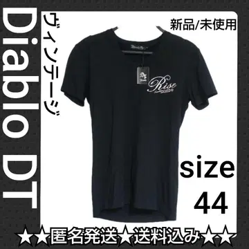 레어! Diablo 디아블로 T셔츠 택 포함 새상품 [빈티지] 블랙