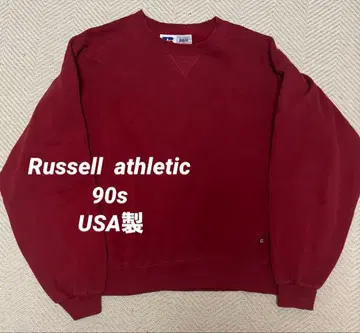 러셀 애슬레틱 하이 코튼 레드 90년대