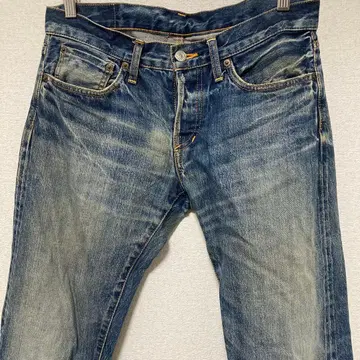 [귀신 수염] DENIME D021C 셀비지 청바지 듀니임 빅 E