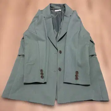 그레이 테일러드 자켓