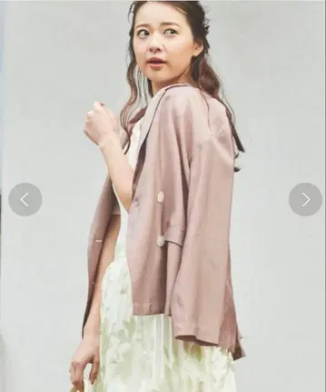 노엘라 시어 더블 자켓