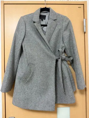 그레이 랩 코트 바나나리퍼블릭