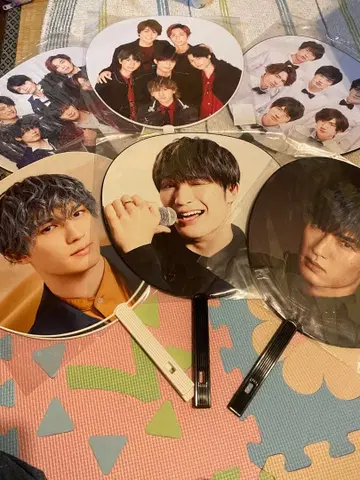 SixTONES 제시 부채 세트