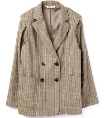 PINUP 숄더 스티치 테일러드 자켓