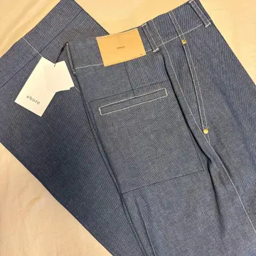 [ 사이즈:36 ] ebure 데님 팬츠