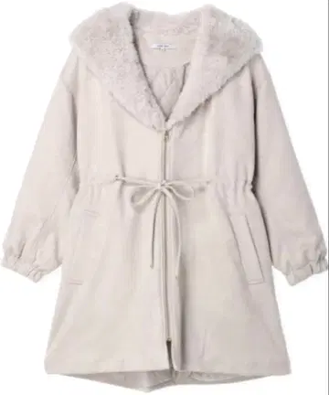 Ludic Park 스웨이드 퍼 충전솜 롱 코트 아우터 자켓 새상품