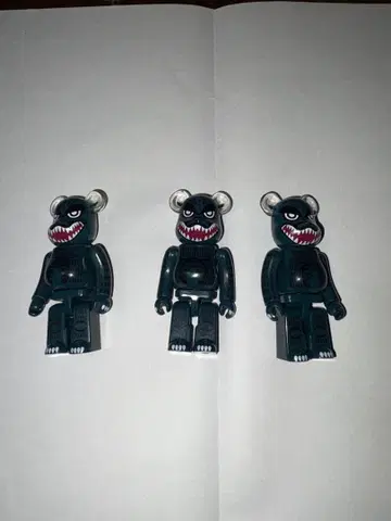 고질라 베어브릭 3체 세트