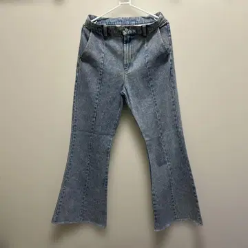 플레어 데님 팬츠