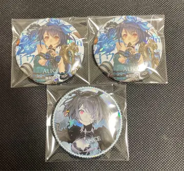 시노아리스 앨리스 캔뱃지 3개 세트
