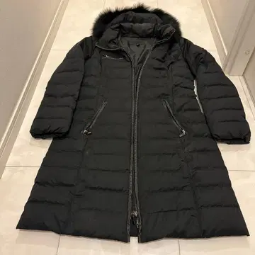 [ ICB ] 후드 부착 블랙 다운 자켓