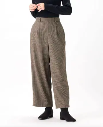 여성용 솔로텍스(R) 사용 레이웜 와이드 팬츠
