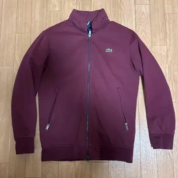LACOSTE 와인 레드 다운 S 사이즈