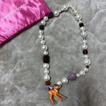 카테리나 쟌 그랜드 밤비 목걸이 베네치아 비즈 디즈니