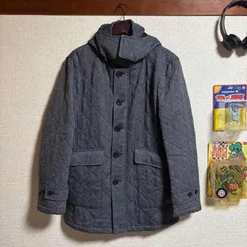 EDDIE BAUER 그레이 퀼팅 코트
