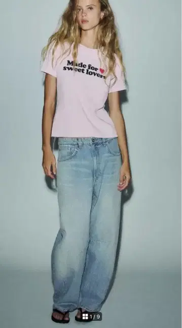 ZARA 2025 미드라이즈 BAGGY BALLOON 벌룬 데님