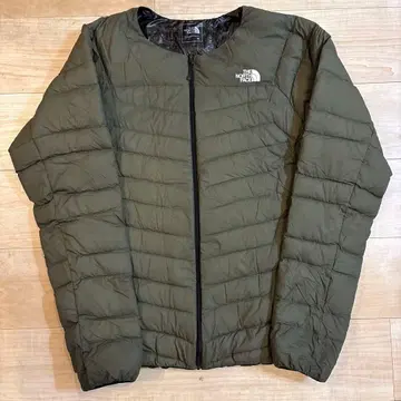 THE NORTH FACE XL 다운 자켓 올리브 그린