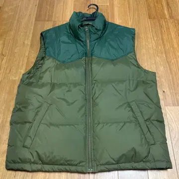 Gap XL 다운 베스트 올리브 그린 갭