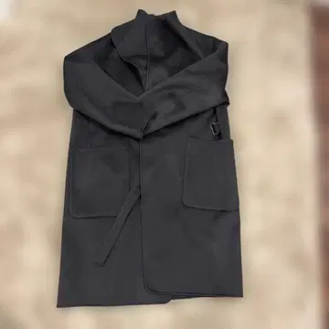 UNIQLO x JW 블랙 체스터 코트