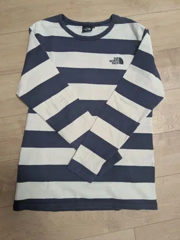 THE NORTH FACE 스트라이프 긴팔 티셔츠 롱티 L