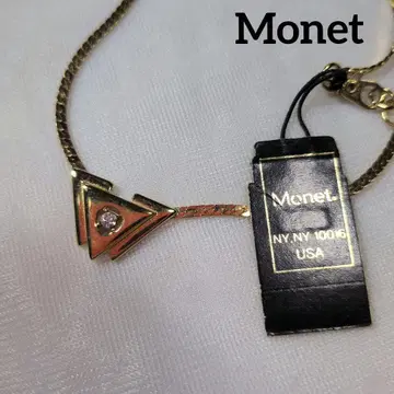 택 포함 빈티지 Monet 모네 목걸이 USA