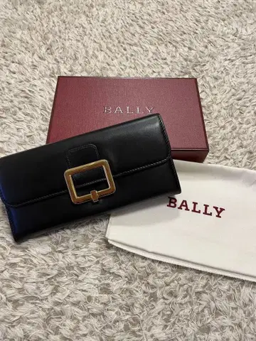 BALLY 블랙 장지갑