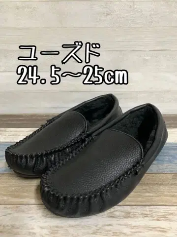 유즈드 24.5~25.0cm 폭넓은 5E 에코 퍼 모카신 x305