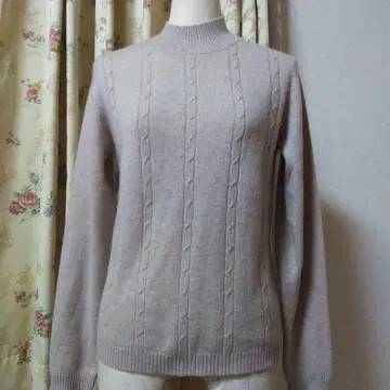 마부치 캐시미어 스웨터 캐시미어 100%