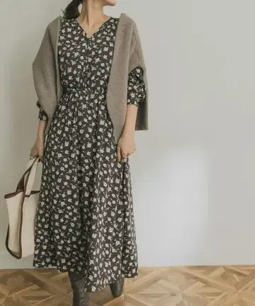 어반 리서치 빈티지 플라워 원피스 1.3만 가을/겨울