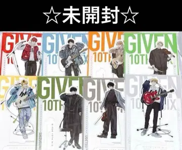 기븐전시회 연결되는 BIG 아크릴 스탠드 (전 8종) 낱개 판매 가능