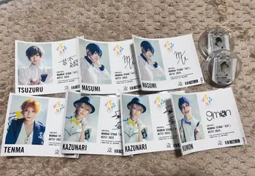 에이스테 라벨 아크릴 키링 츠즈리 마스미 텐마 잇세이 쿠몬