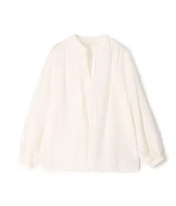 새상품급 투모로우랜드 화이트 긴팔 셔츠 벌룬 슬리브