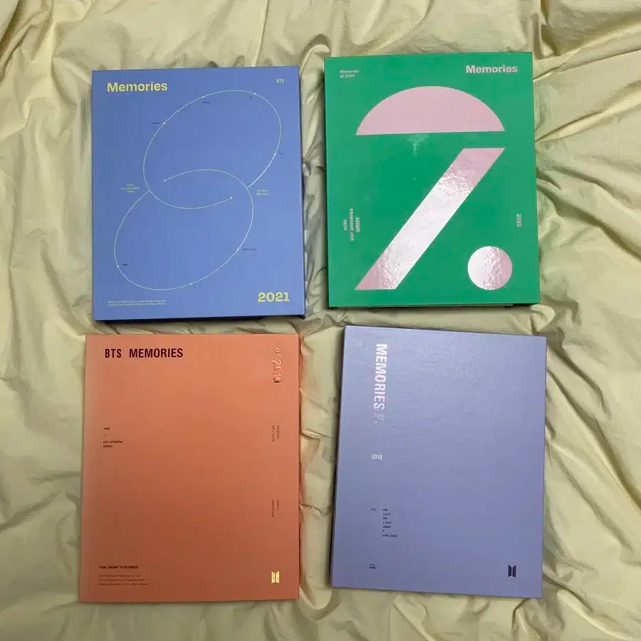 (Bulk) Bangtan Memories DVD 2018-2021