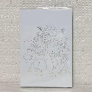 닌타마 란타로 원화전 애니메이션 방송 30년 엽서 세트 예산 회의 종료