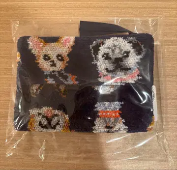 페이러 라브라 리드기 파우치 티슈&마스크 파우치 강아지