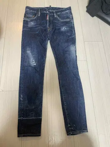 DSQUARED2 데미지 가공 데님 청바지 44