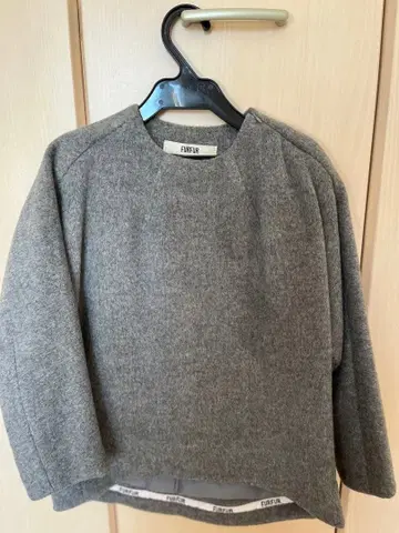 FURFUR 그레이 긴팔 상의 사이즈 F