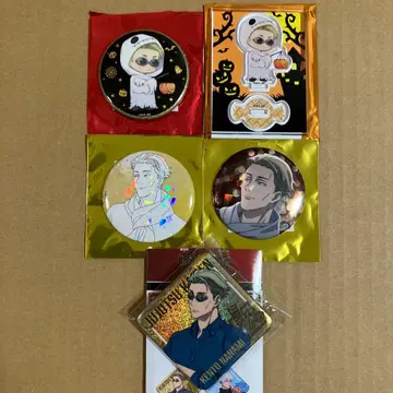 주술회전 말큐브 아크릴 스탠드 글리터 캔뱃지 나나미 켄토 할로윈