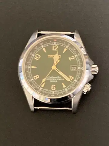 SEIKO 자동 와인딩 시계 그린